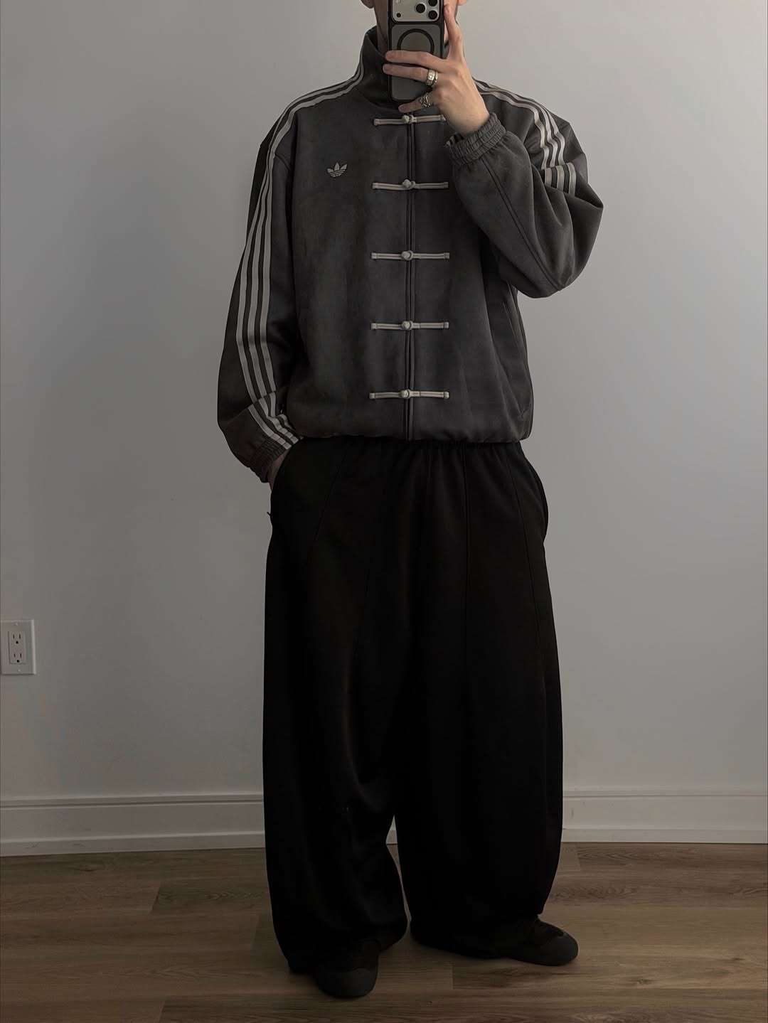 Campera Año Nuevo Chino Gris