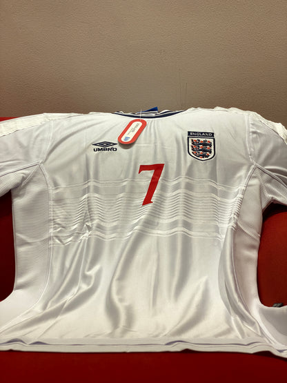 Inglaterra 2000 Home "Beckham 7"